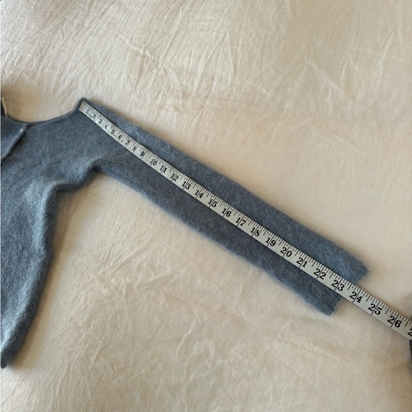 Sezane Gaspard Cardigan in Vintage Blue XS - Picture 10 of 10